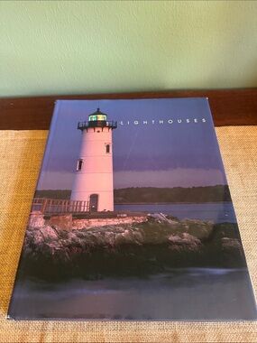 Lighthouses Hardcover Coffee Table Book 2001 Michael N Vogel